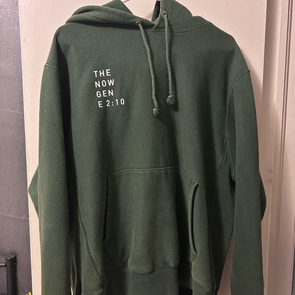 Green Large The New Gen E 2 : 10 Hoodie